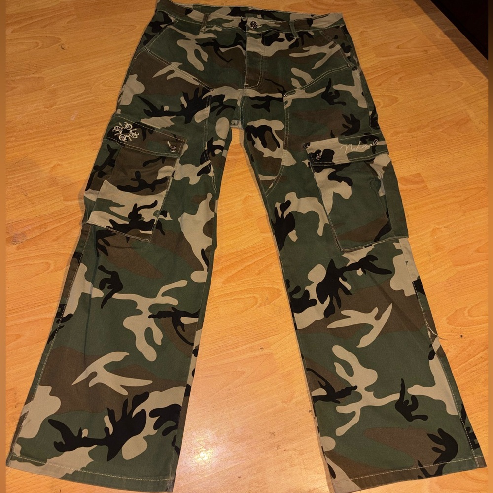 NOKWAL Elevated Camo Cargo Pants Size 38